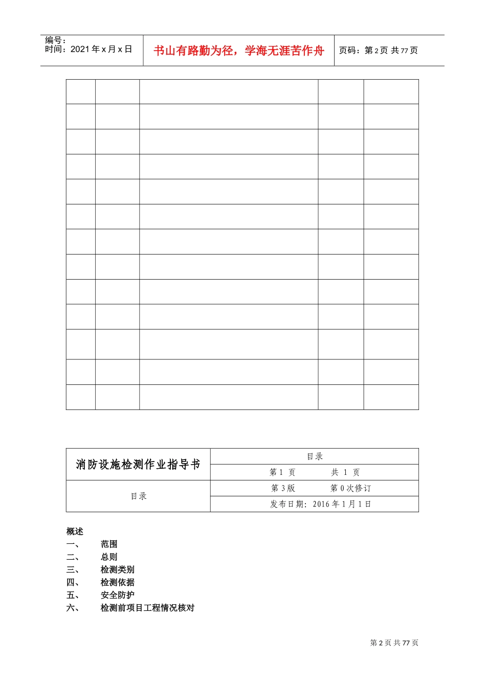 消防设施检测作业指导书(DOC77页)_第2页