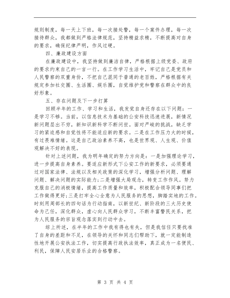 公安机关年终工作总结_第3页