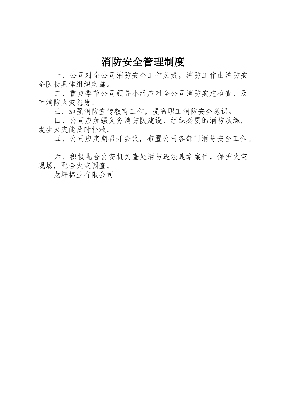 消防安全管理规章制度 (17)_第1页