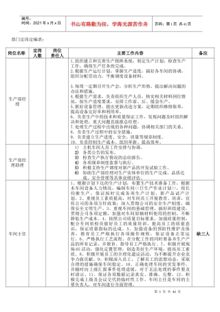 生产部岗位职责12-23