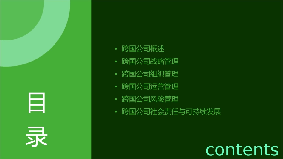 跨国公司经营管理培训通用课件_第2页