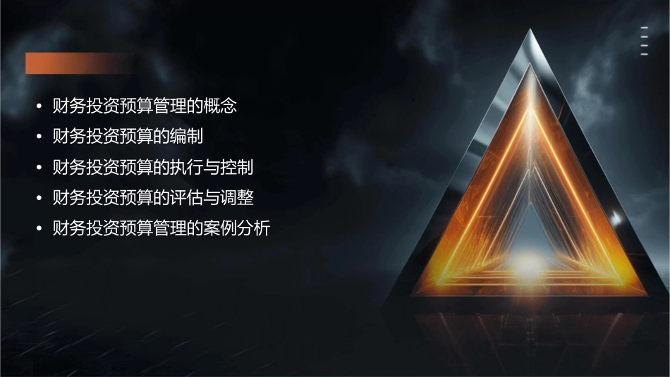 财务投资预算管理概述课件_第2页