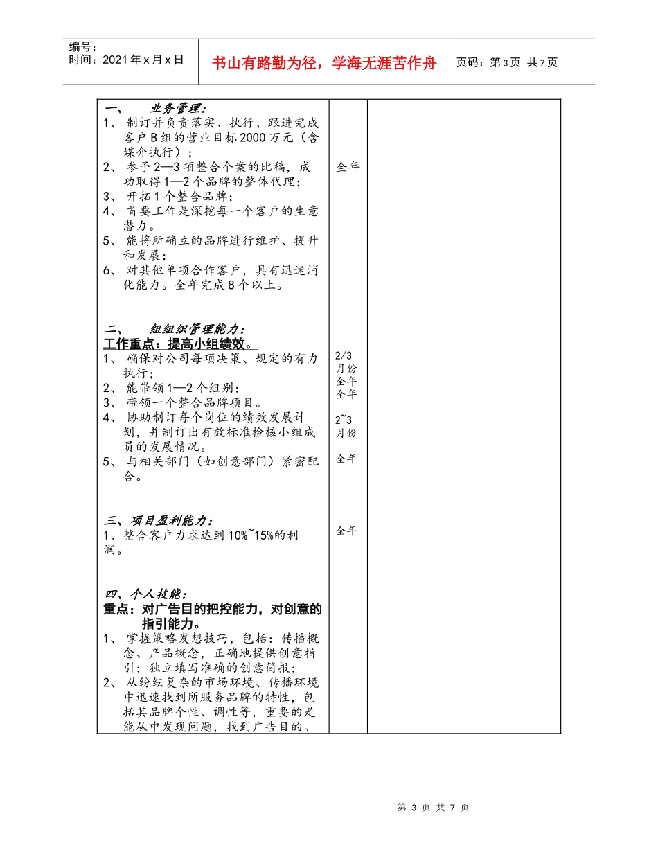 绩效发展计划（Orange.TANGDU）1_第3页
