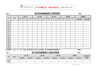 配股分红职工福利制度2