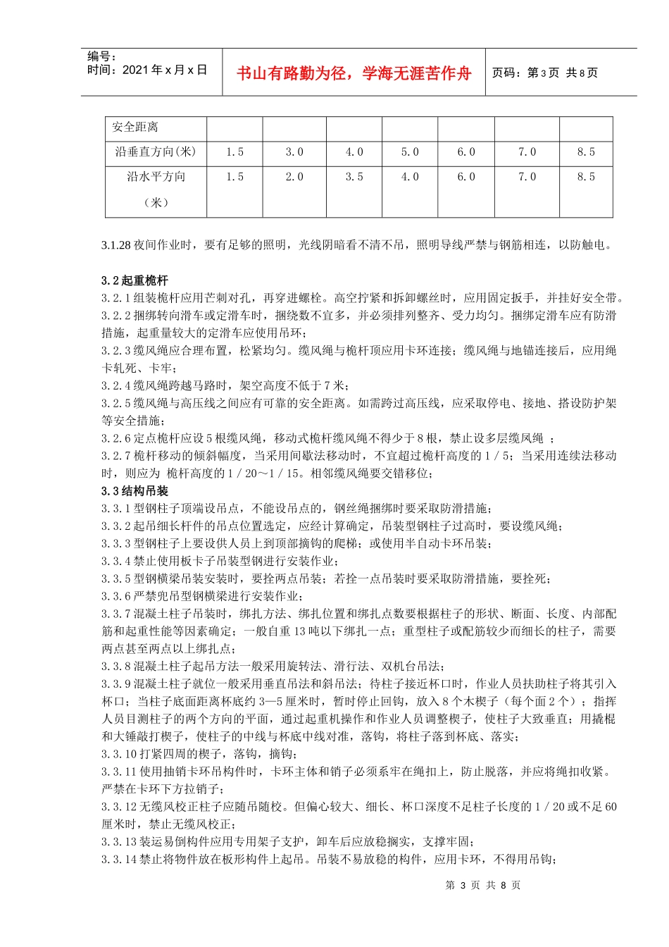 正式版 --起重工岗位作业指导书_第3页