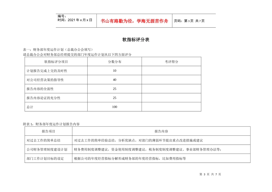 财务部部长KPI_第3页