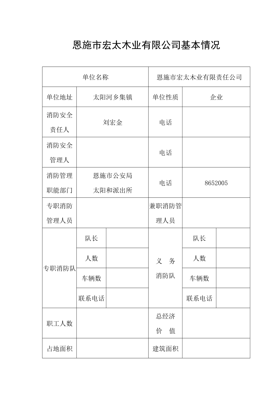恩施市宏太木业有限责任公司消防资料_第3页