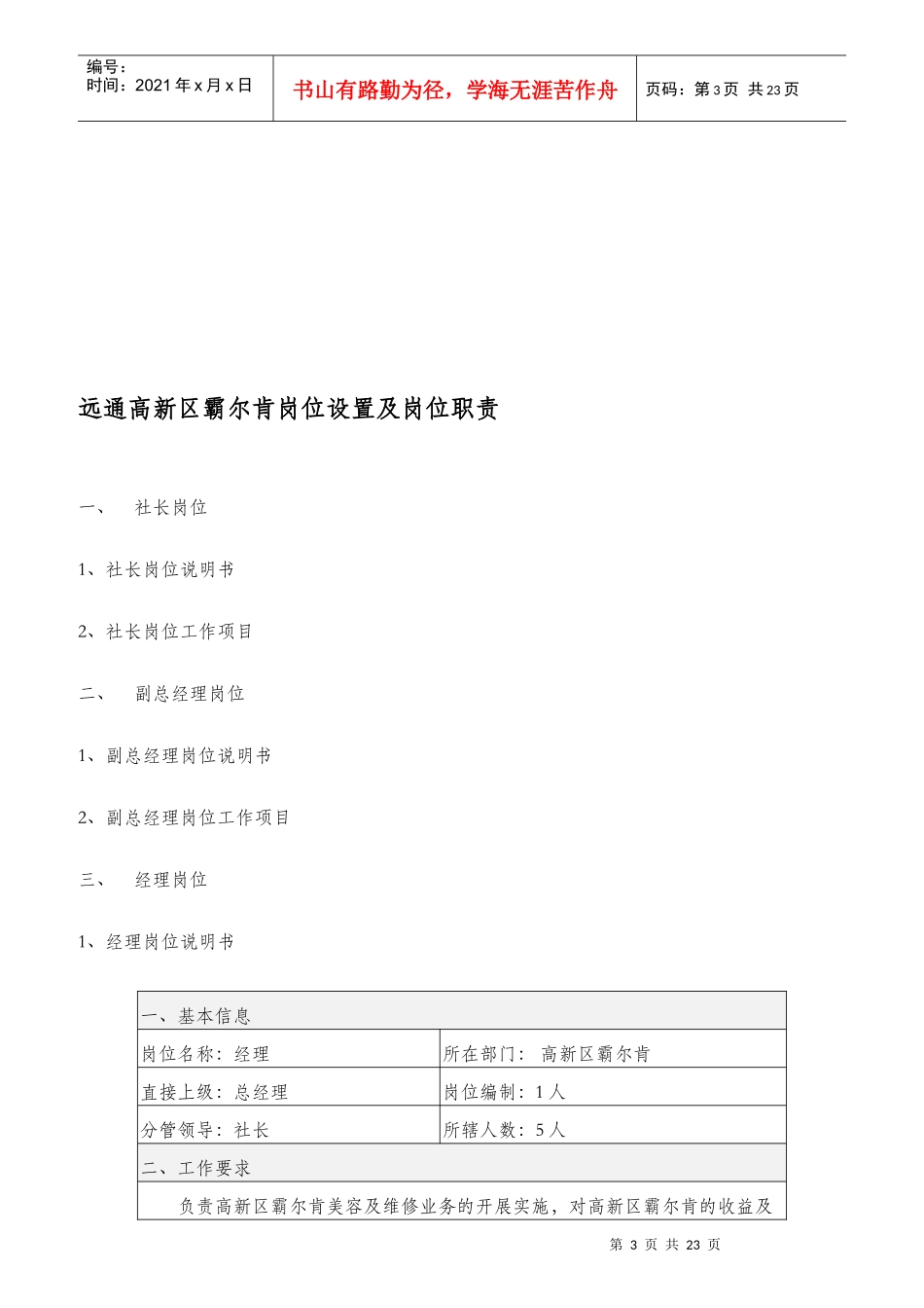 某公司各岗位工作职责_第3页