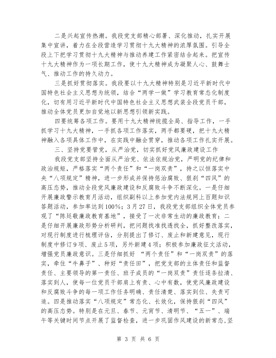 支部书记年终考核述职述廉报告_第3页