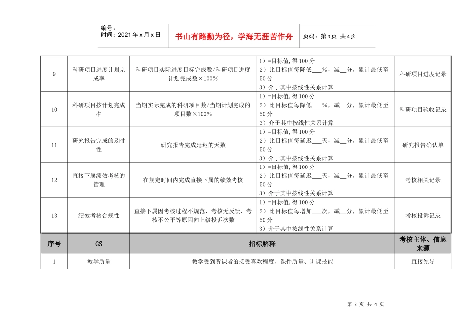 物理诊断科主治医师绩效考核指标_第3页