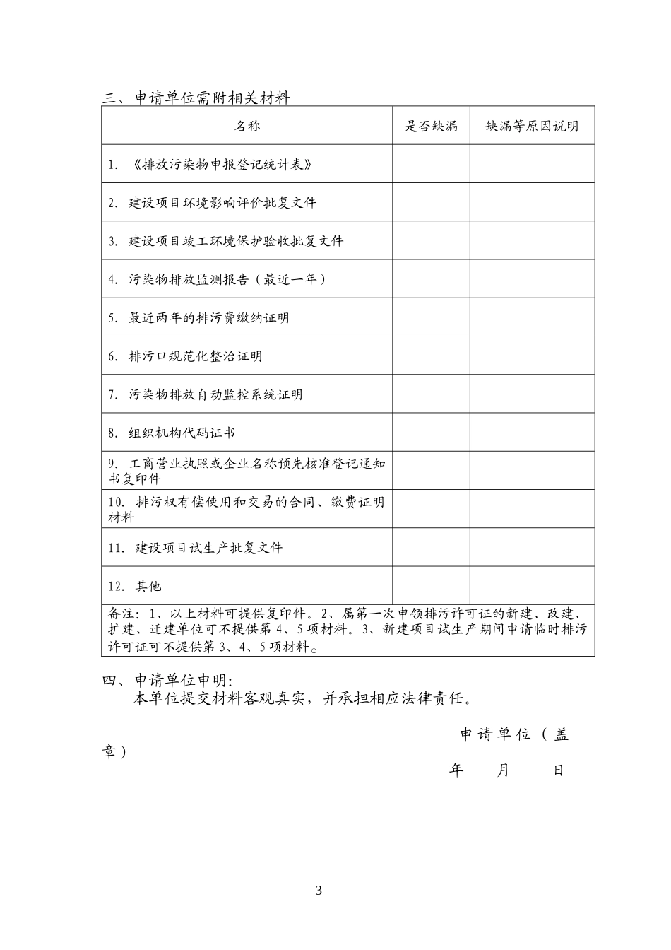申请排污许可证填表附件_第3页