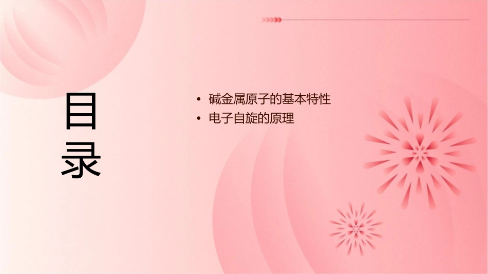 碱金属原子和电子自旋课件_第2页