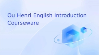 欧亨利英文介绍课件