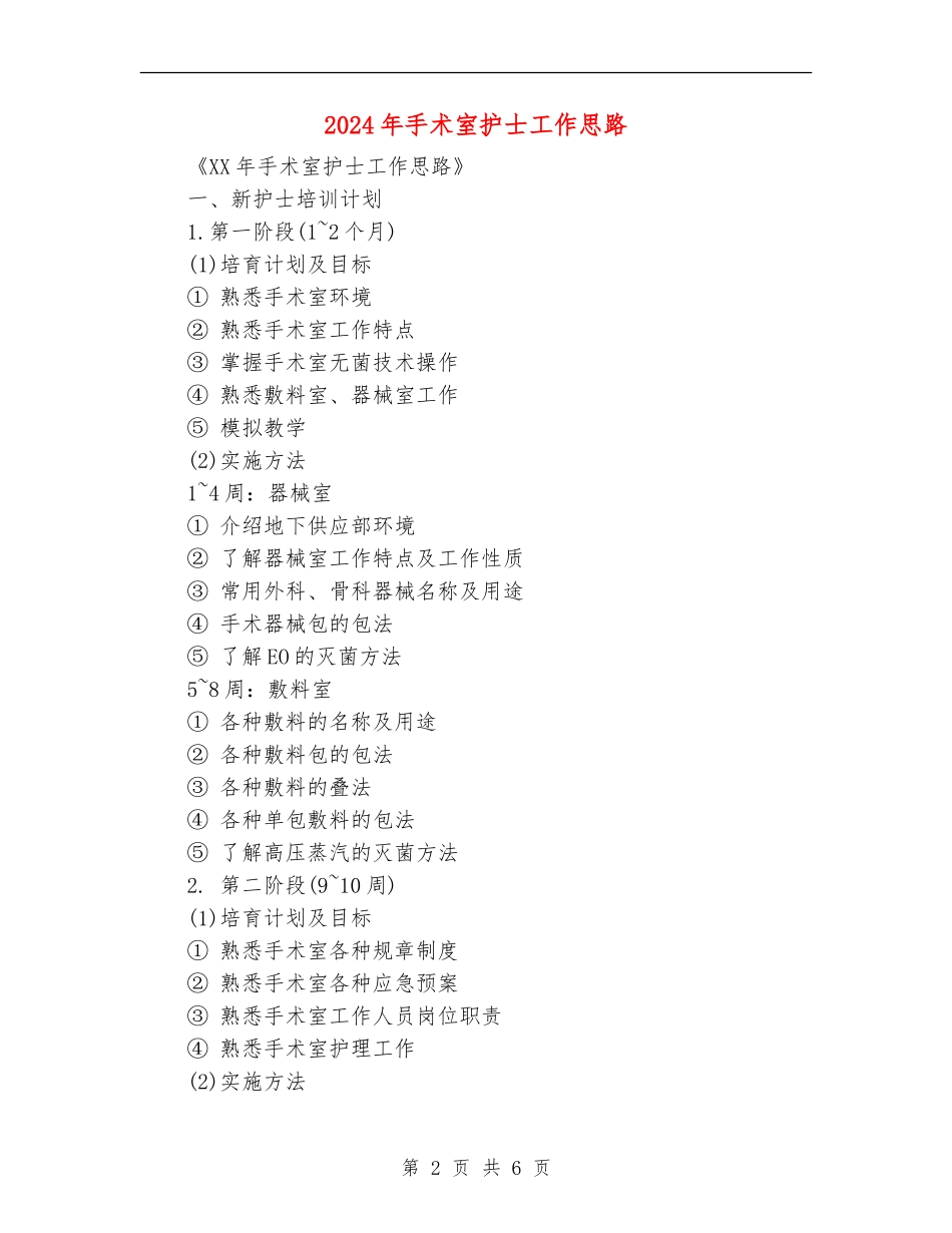 2024年手术室护士工作思路_第2页