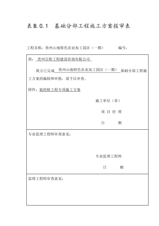 旋挖桩施工专项方案培训资料