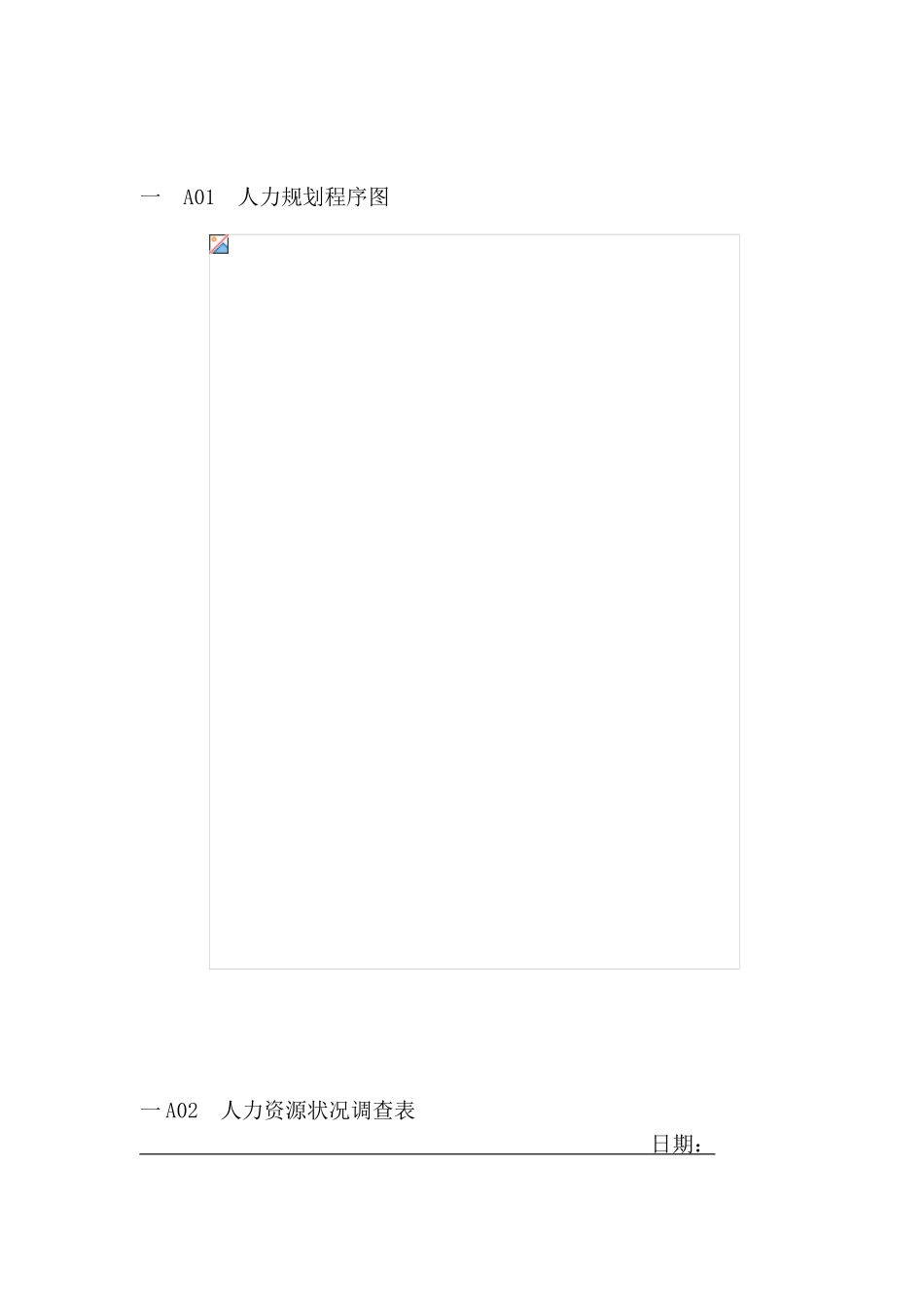 某某公司人事行政管理专用表格_第1页