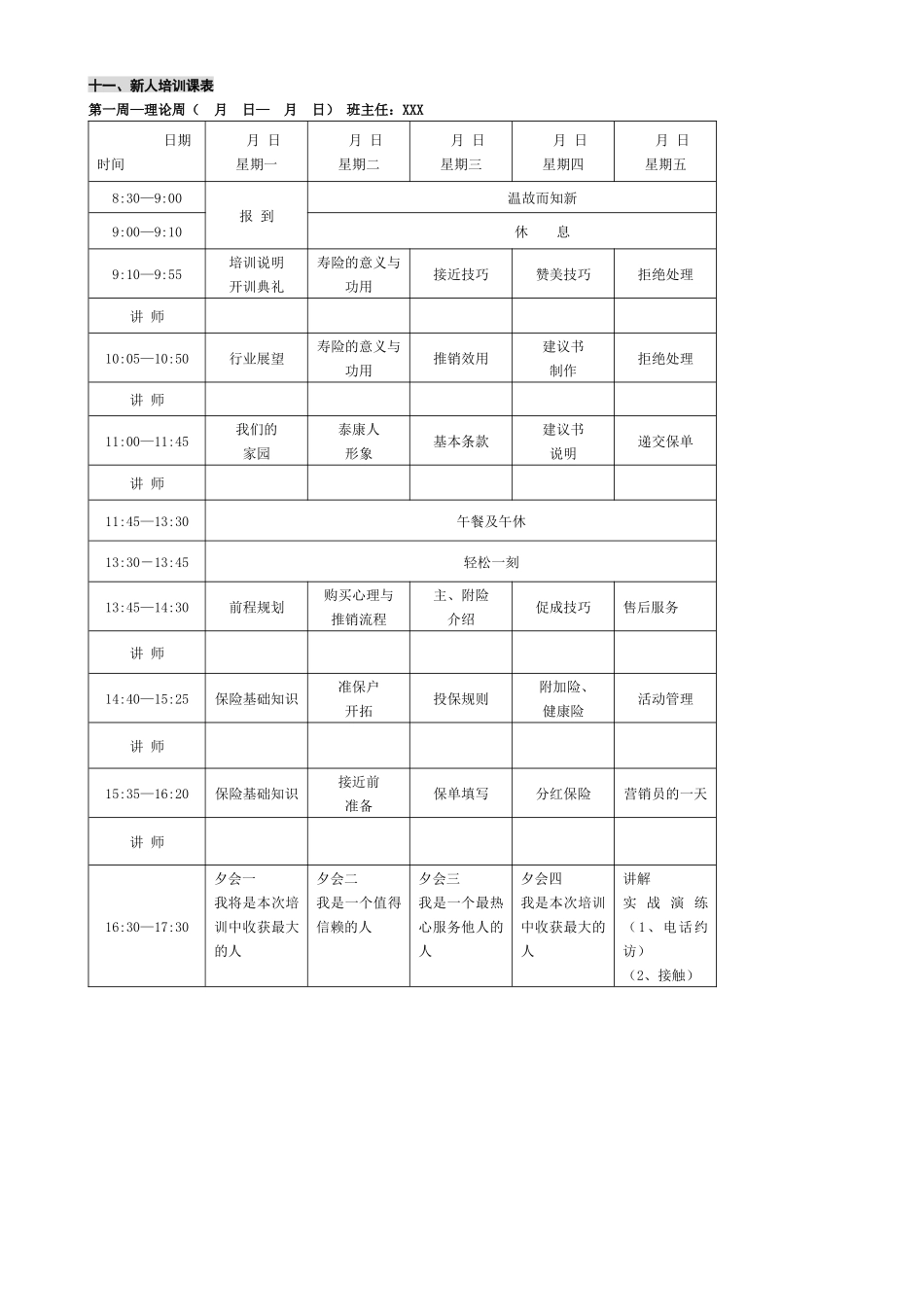 某知名企业全套培训方案_第3页