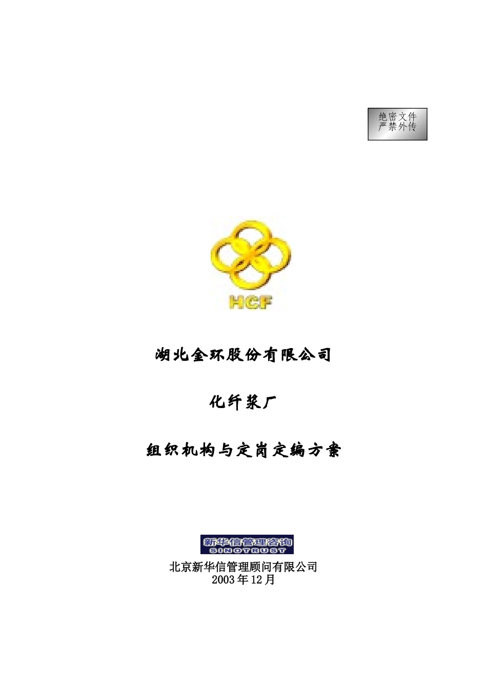 某某厂组织机构与定岗定编方案_第1页