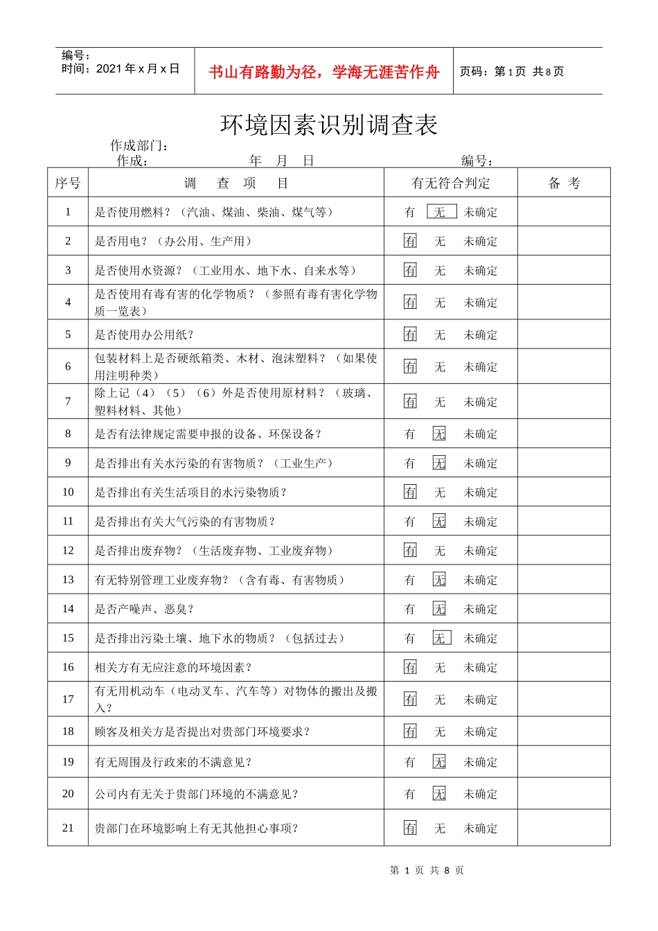 环境因素识别调查表_第1页