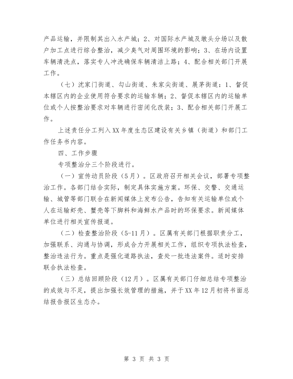 城区鱼腥味整改方案_第3页
