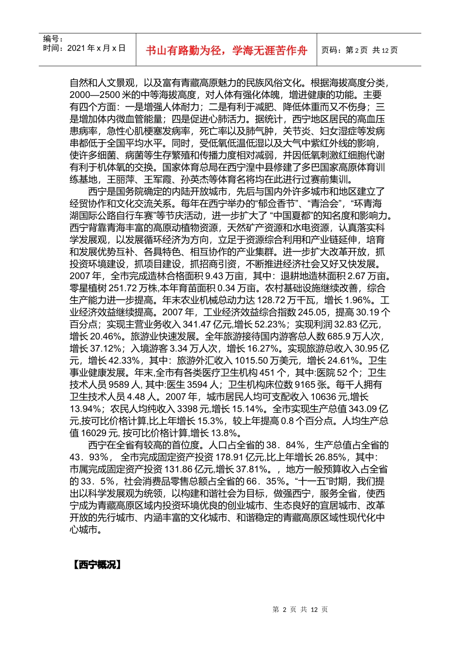 西宁商业网点规划大纲_第2页