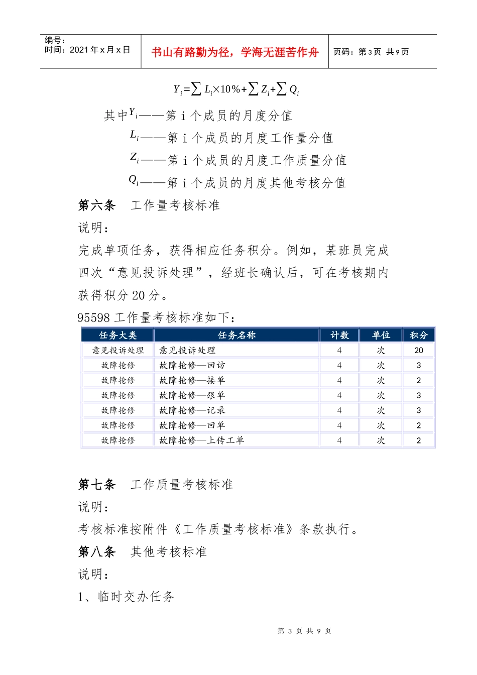积分制考核办法_95598_V10_第3页