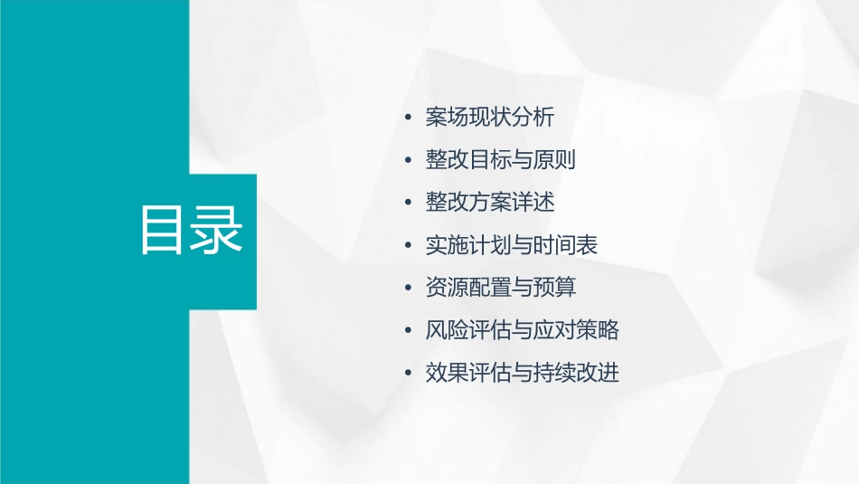 销售中心广场案场整改方案通用课件_第2页