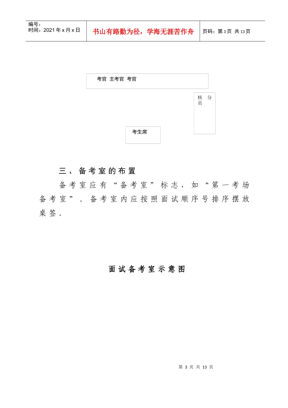 文职人员面试考务工作手册_第3页