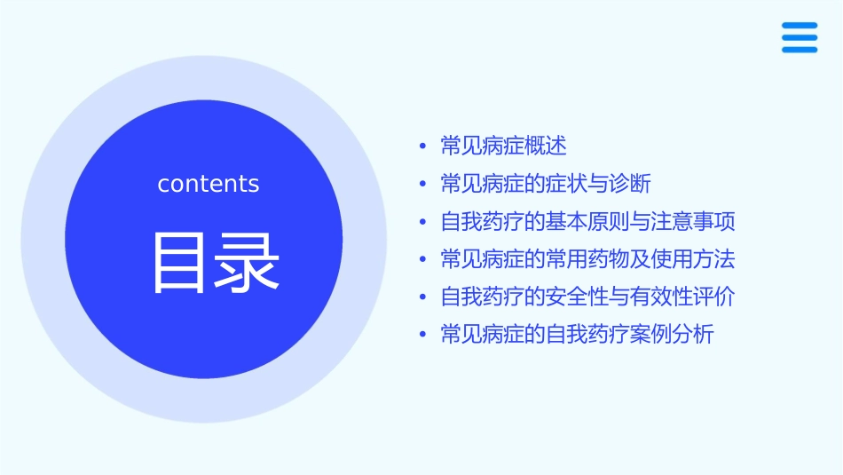 常见病症的自我药疗教学课件_第2页
