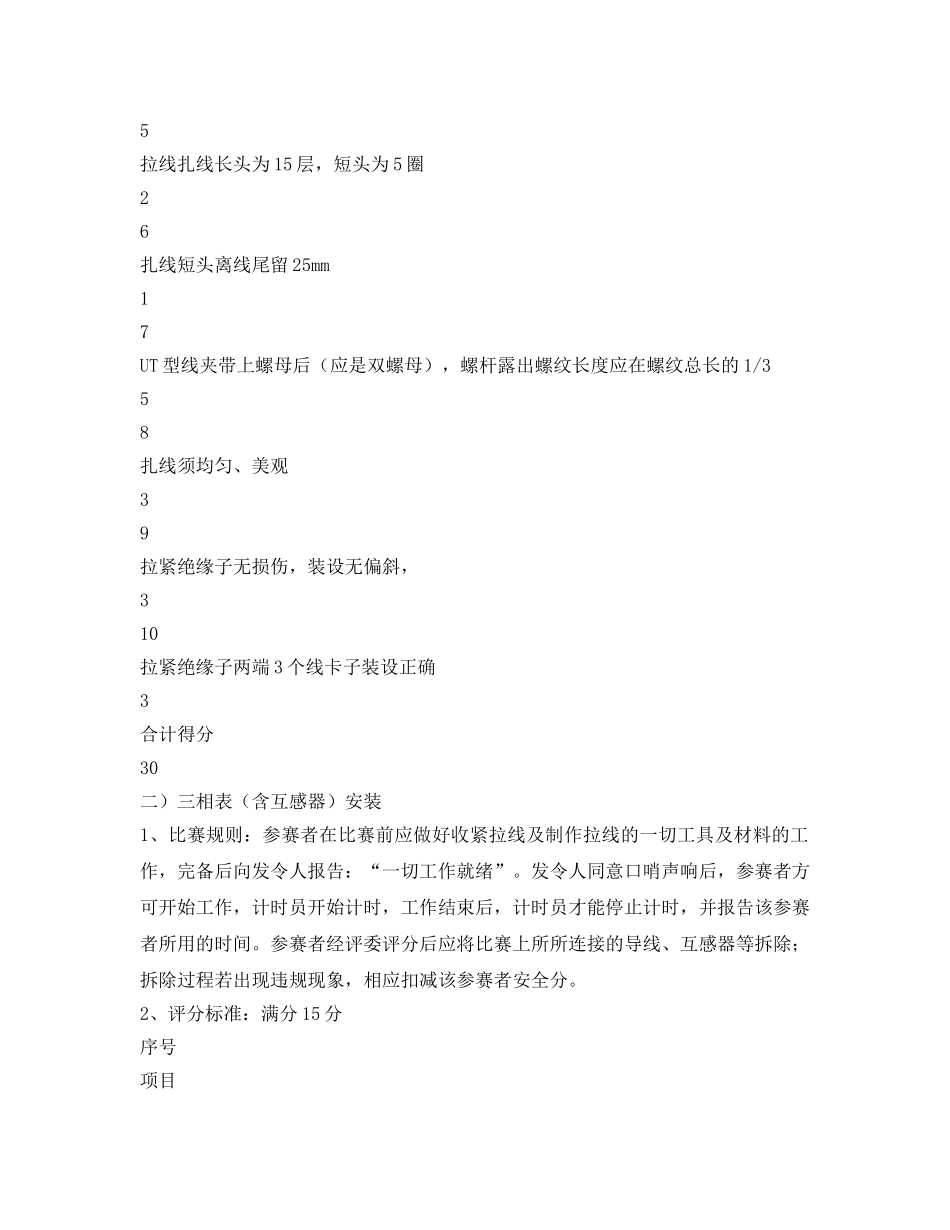 《安全教育》之农村电工低压配电网操作技能及笔试考核（上） _第2页