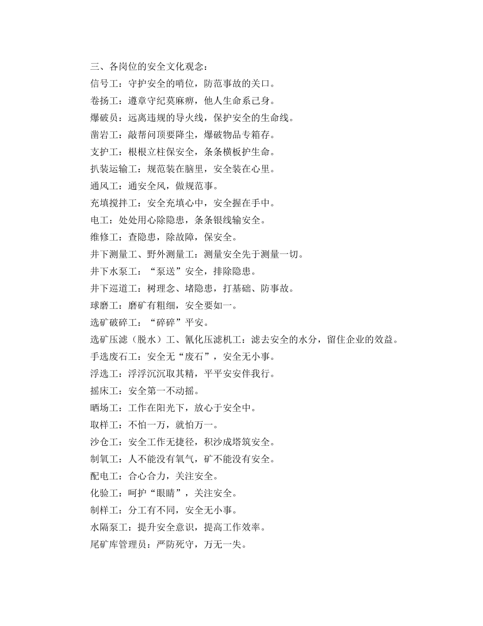 《安全文化》之某公司安全文化理念体系 _第3页