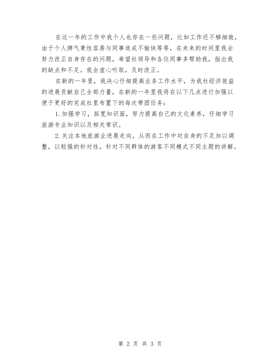 2024导游每日工作计划表与2024导购个人计划汇编_第2页