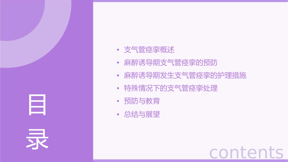 麻醉诱导期发生支气管痉挛护理课件_第2页