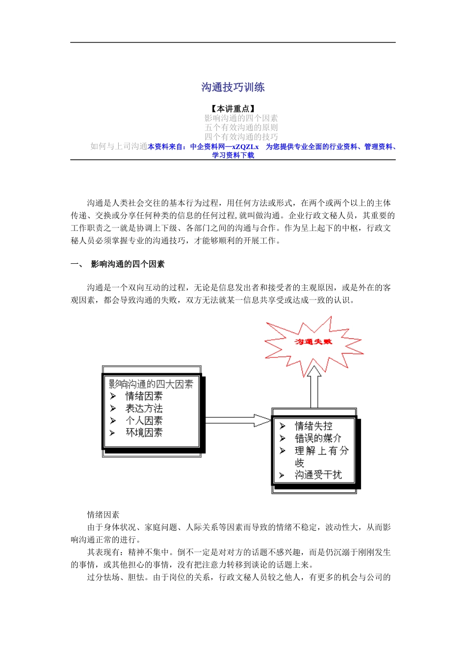 沟通技巧培训教程_第1页
