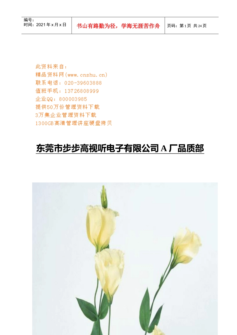 某电子厂IPQC工作标准手册_第1页