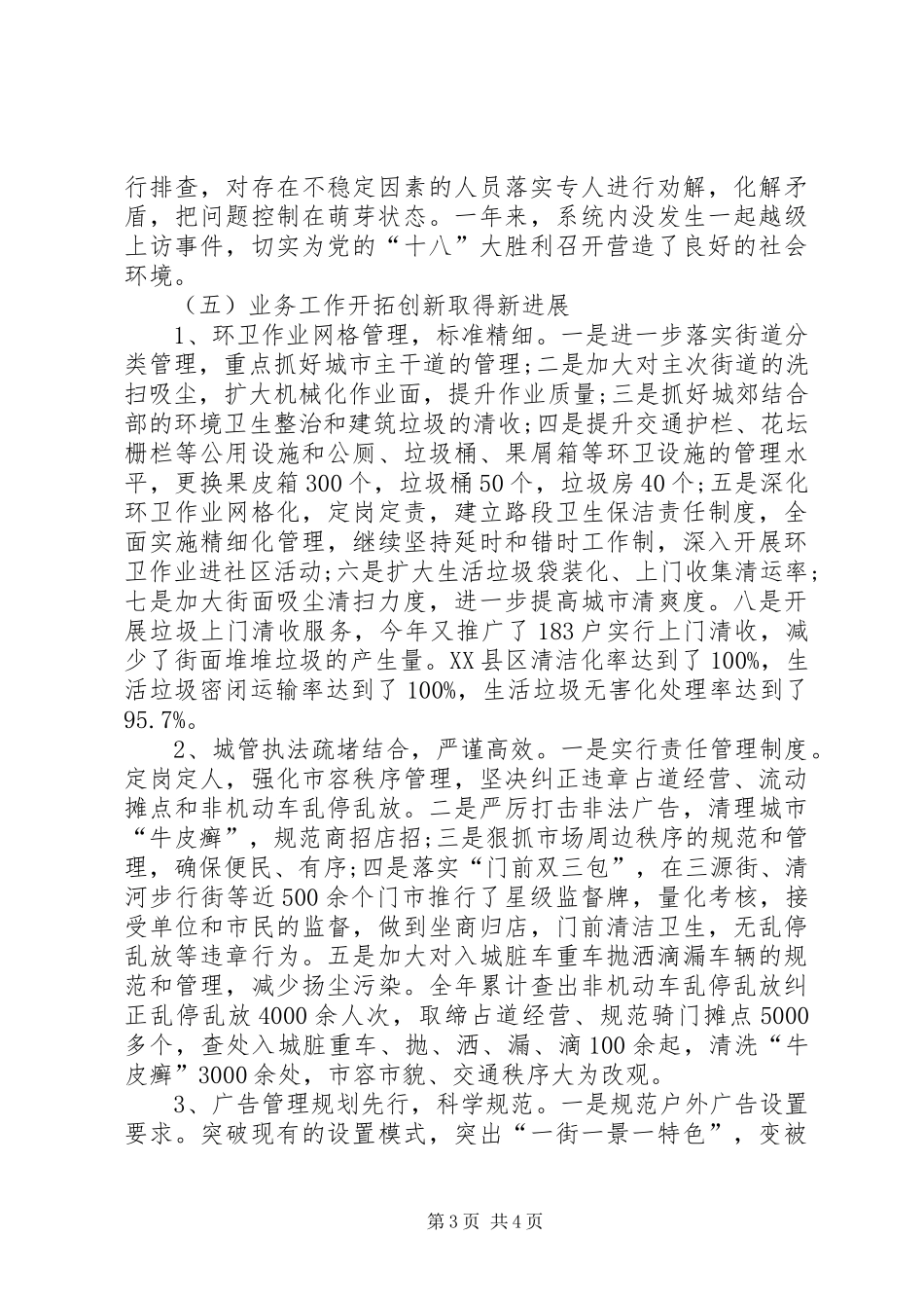 城管办工作总结_第3页