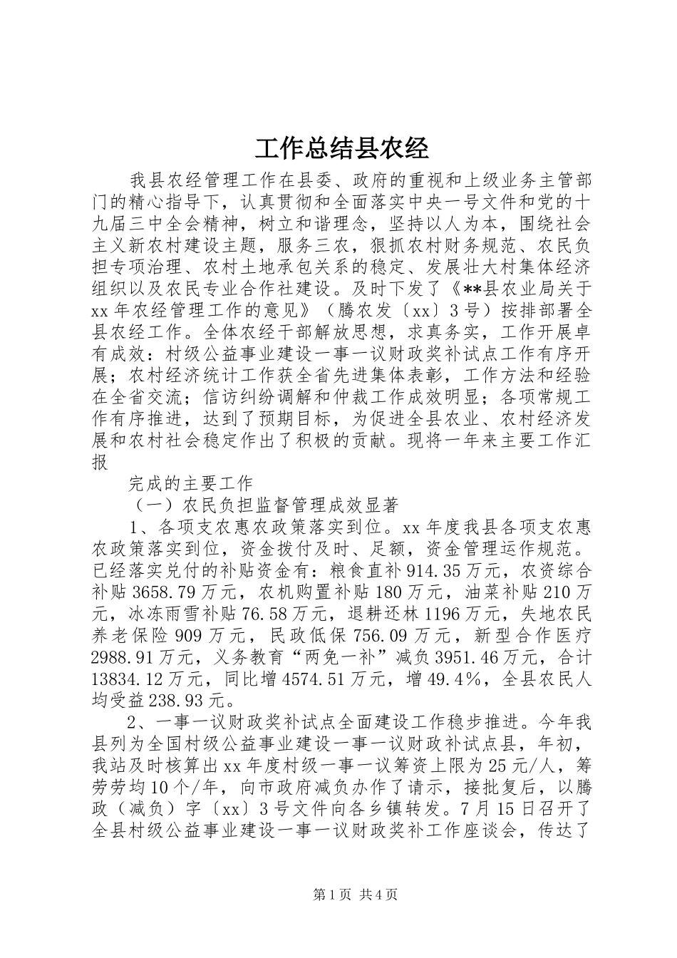 工作总结县农经_第1页