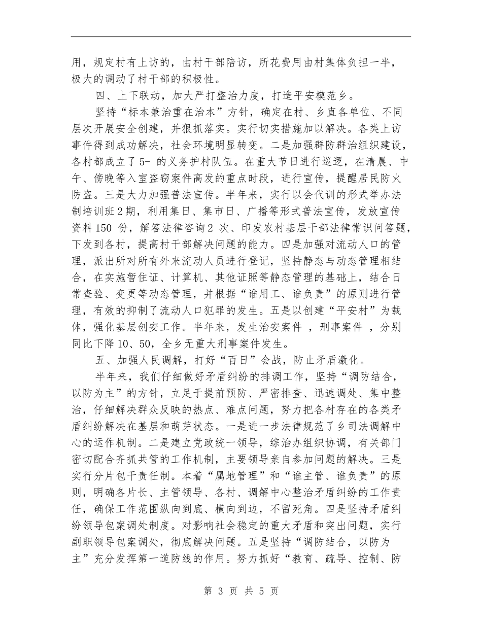 社会治安监管半年总结_第3页