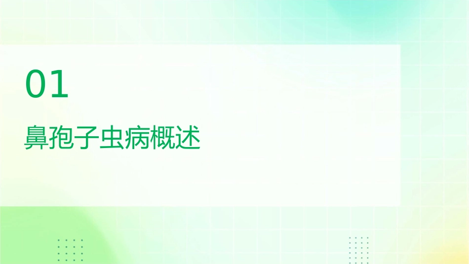 鼻孢子虫病护理课件_第3页