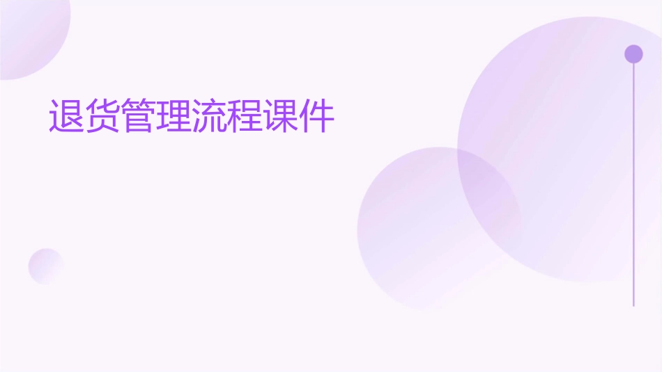 退货管理流程课件_第1页