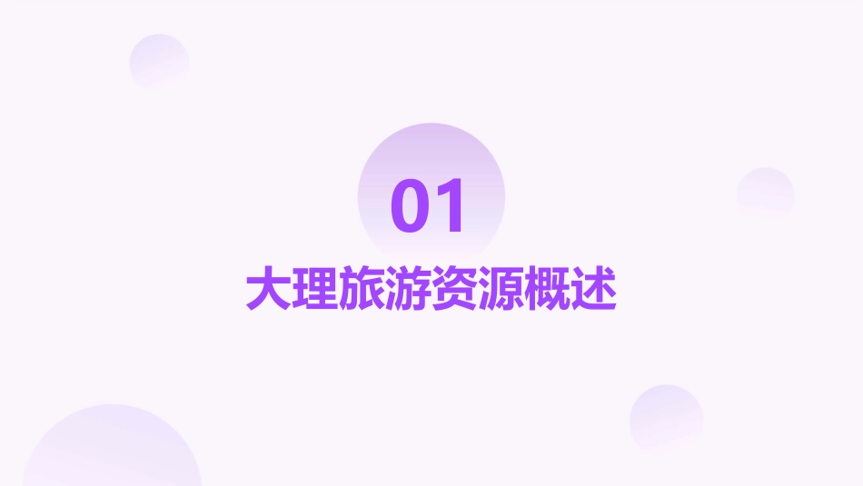 魅力大理简要论述大理旅游资源的特征课件_第3页