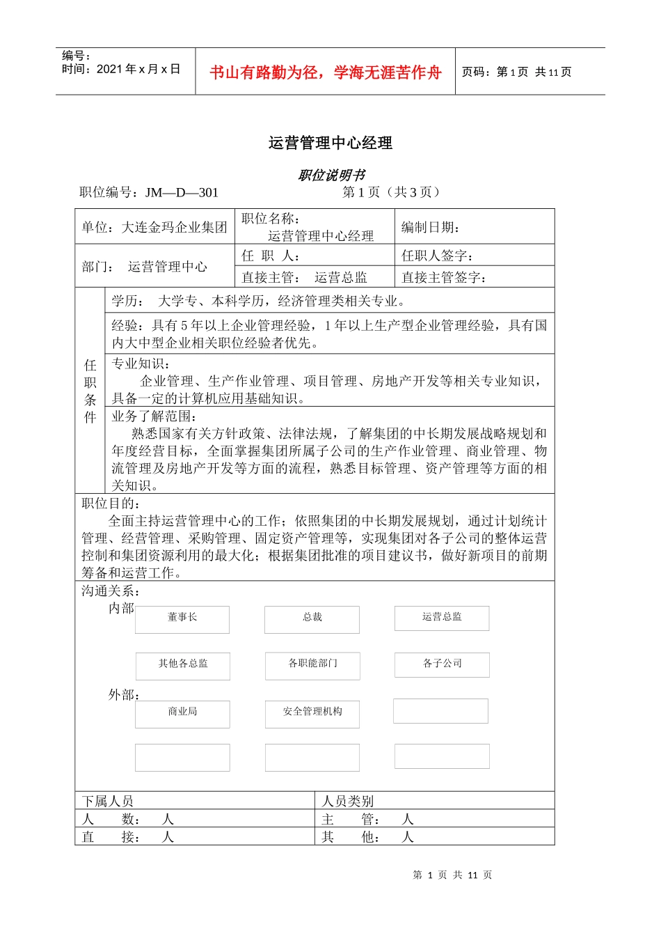 新建岗位职责_第1页