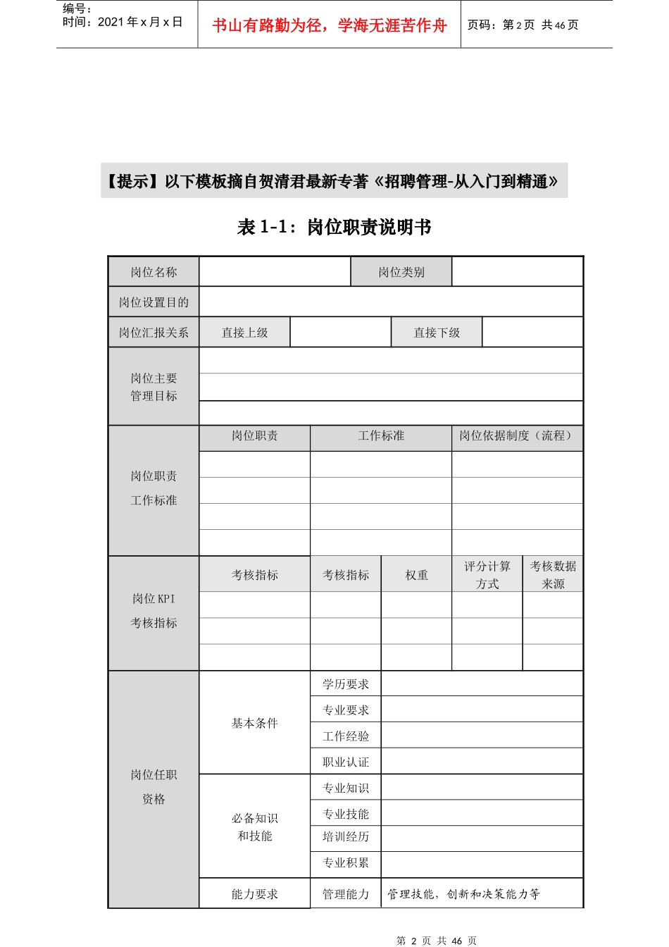 招聘管理从入门到精通素材_第2页