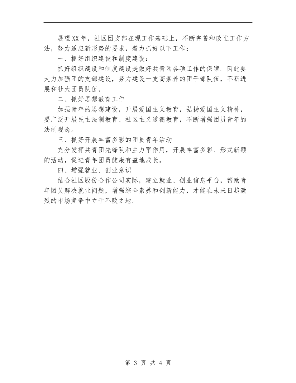 2024年11月社区共青团工作总结及2024年工作计划_第3页