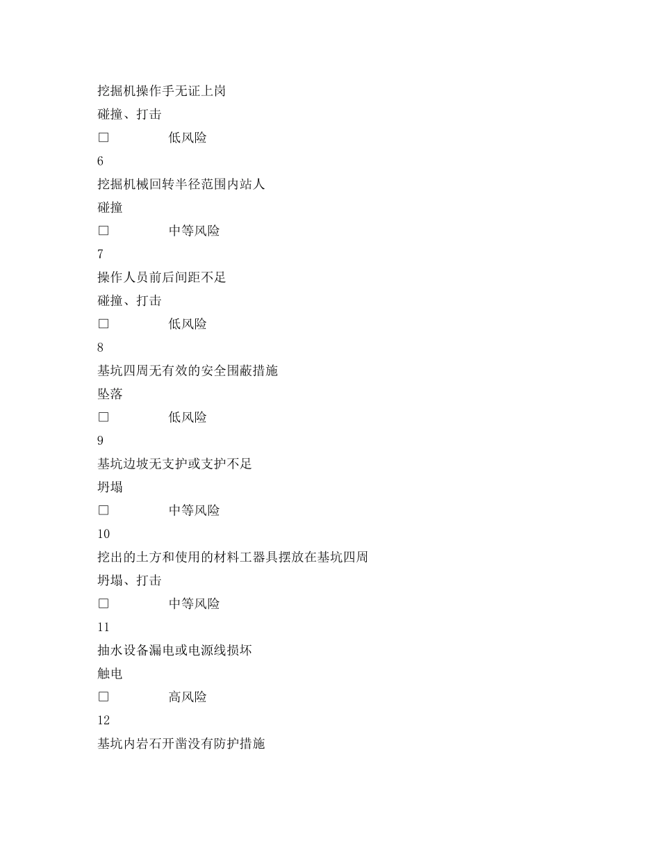 《安全管理资料》之一般土石方工程安全施工作业票 _第3页