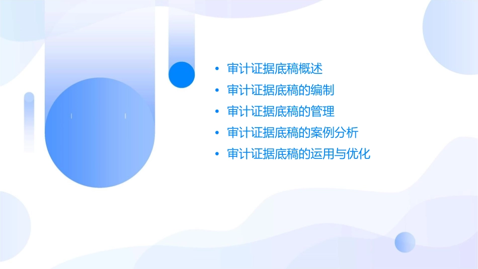 审计学审计证据底稿课件_第2页