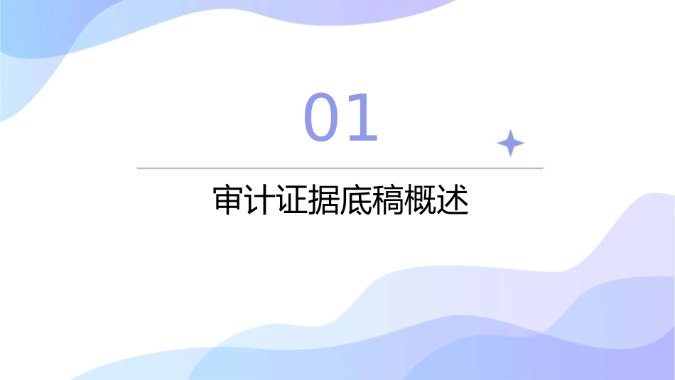 审计学审计证据底稿课件_第3页