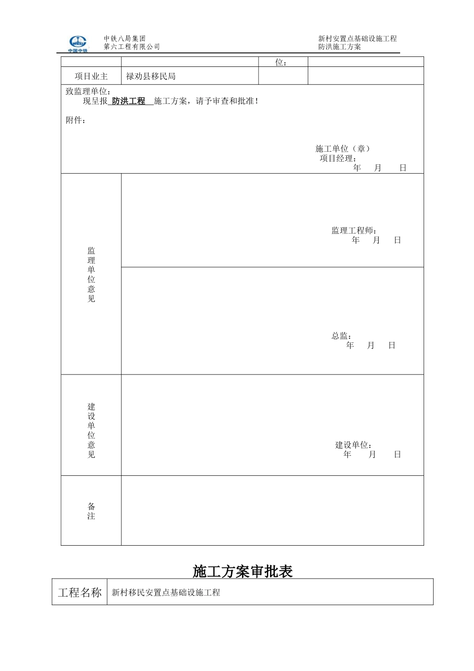防洪工程施工方案培训资料_第2页