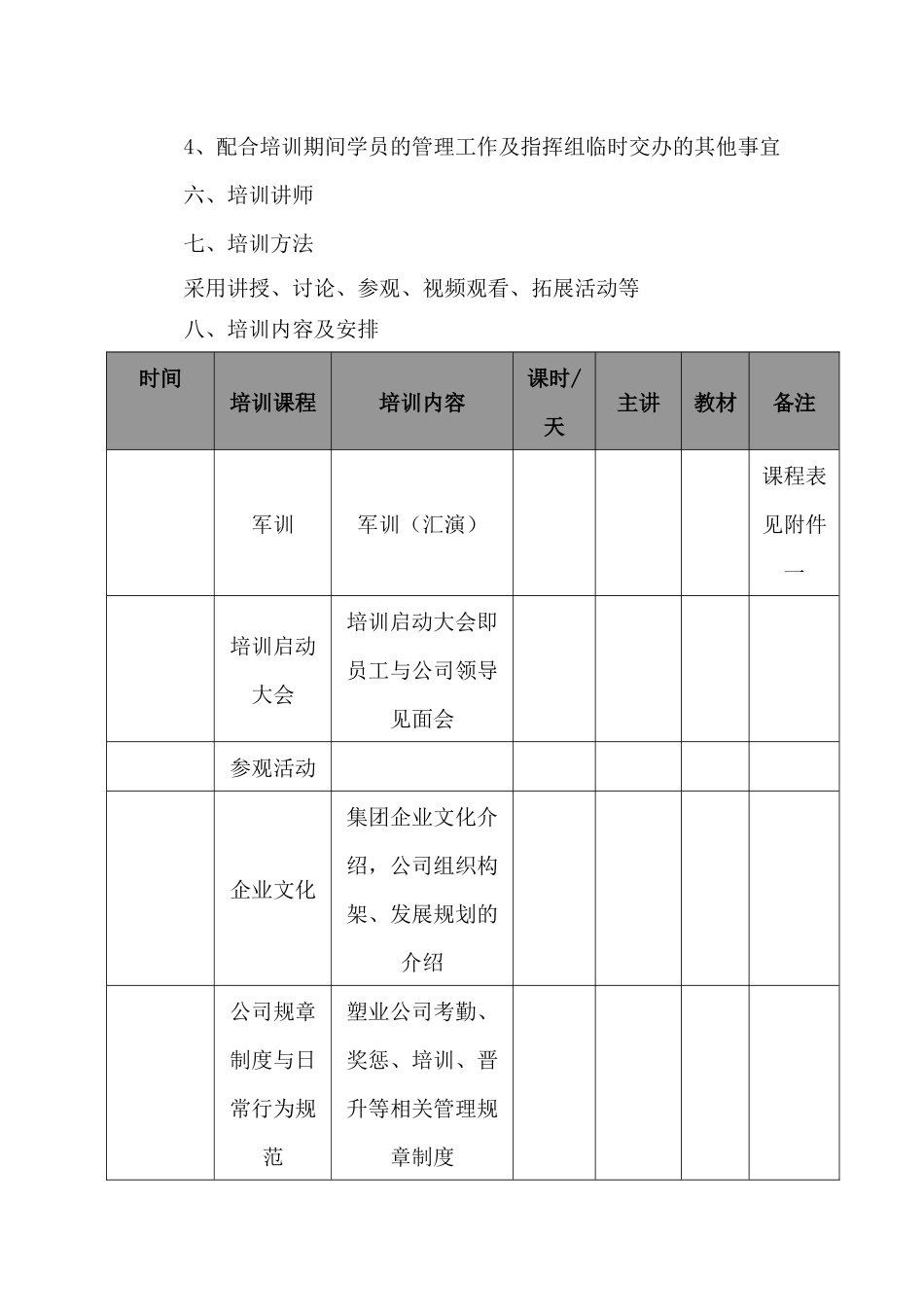新入职大学生培训方案_第3页