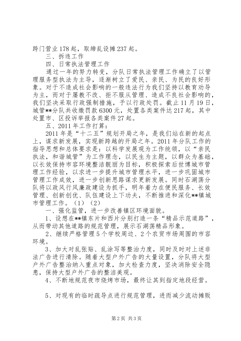 城管年终工作总结总结_第2页
